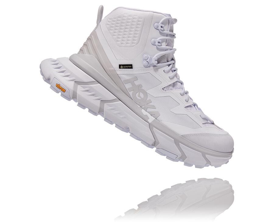 Sapatilhas Hoka One One Masculino Branco - Tennine Hike Gore-Tex - 619-JMPWVG